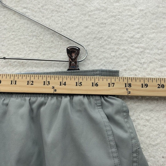 Nike Swim Trunks Mens XL Gray Blue Sports Athletic Cargo Pocket Bathing Suit 6" - Picture 9 of 13